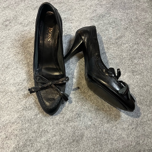 Hugo Boss Pumps with a bow and tassel detail. Black, size 37 (7) - Picture 3 of 6